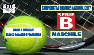 CAMPIONATI A SQUADRE – SERIE B MASCHILE 2017-Tabelloni Play_off e Play out, GIRONI E RISULTATI-ONLINE