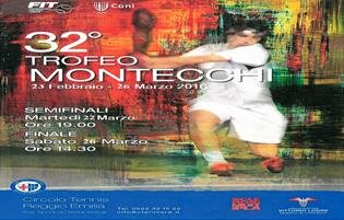 32esimo TROFEO TOMMASO MONTECCHI 2016 dal 23/02 al 02/4/2016-VINCE SCANDIANO BATTENDO IL CT REGGIO”A” PER 2- …